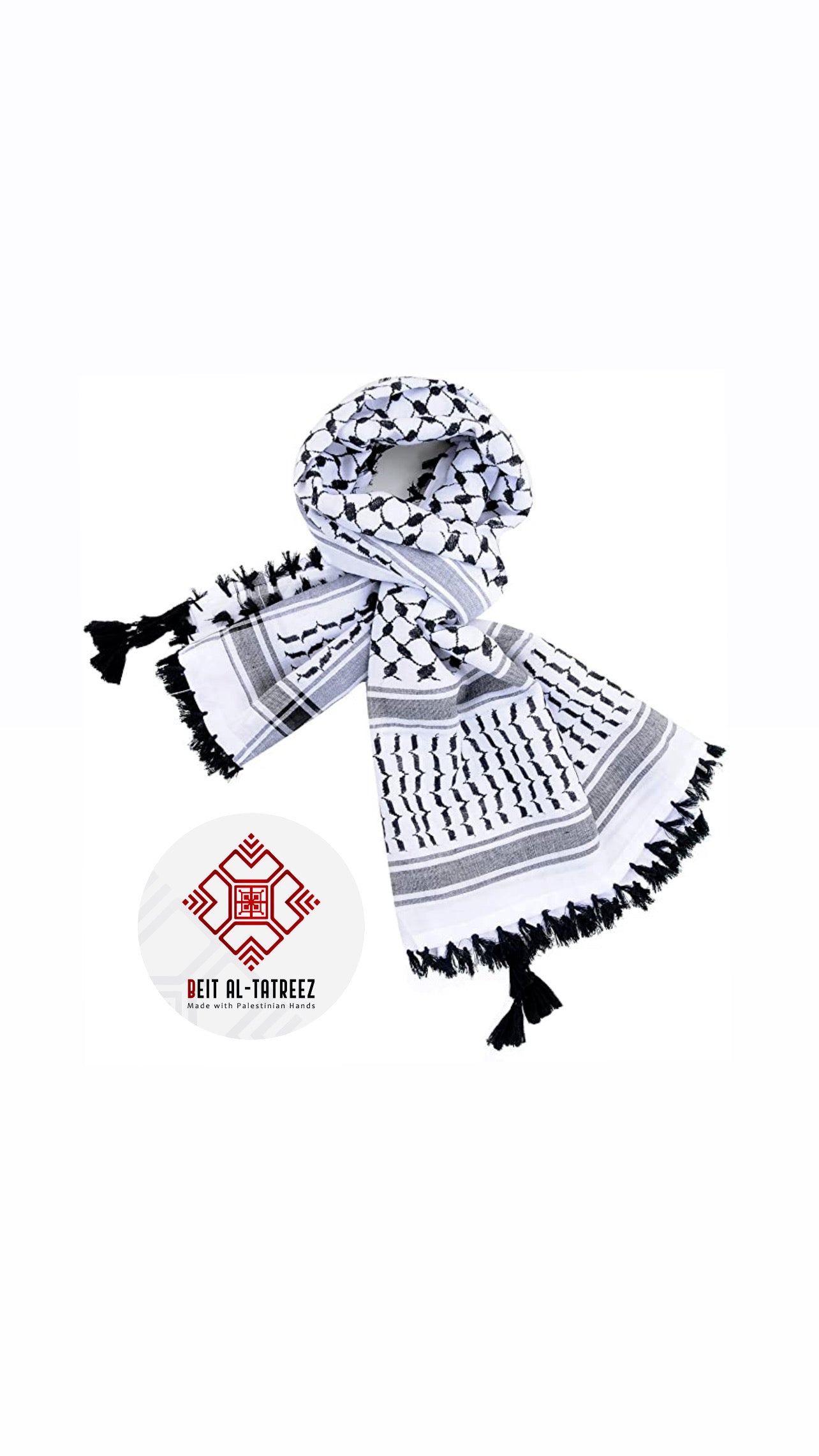 Limited Edition-Black Classic Keffiyeh