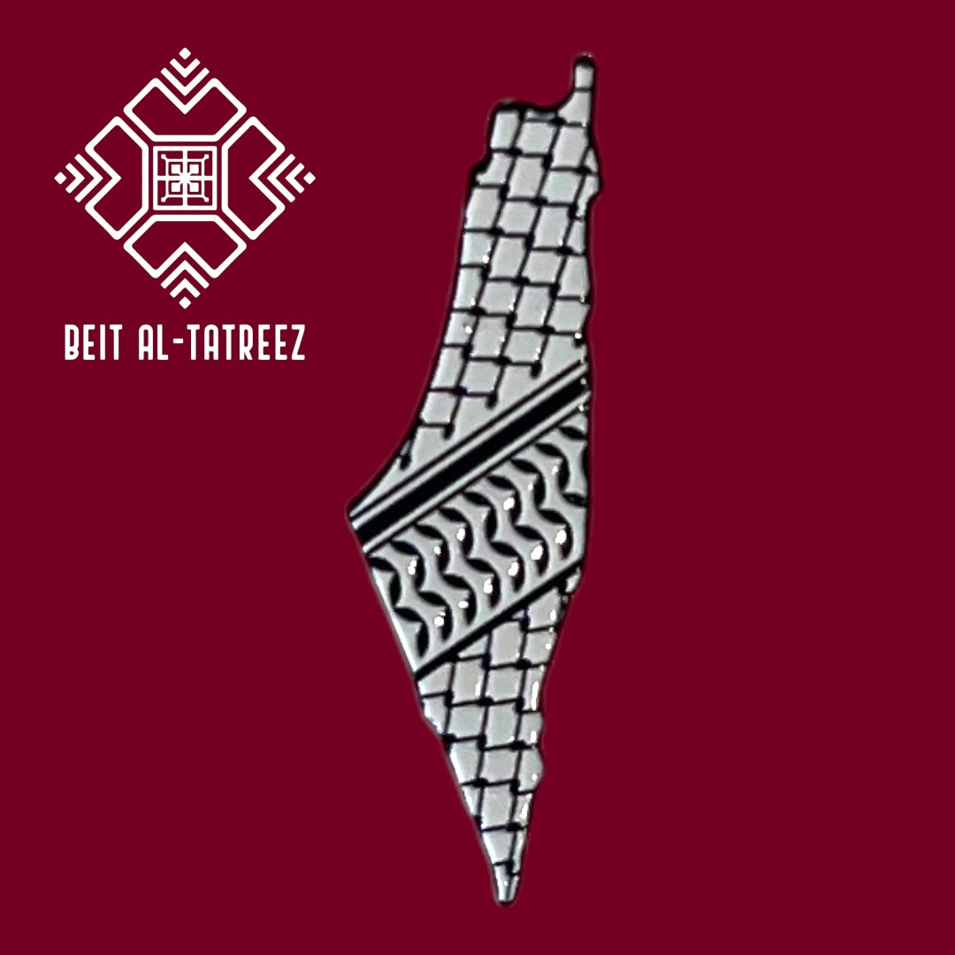NEW ARRIVAL Palestine Map Shirt Pins