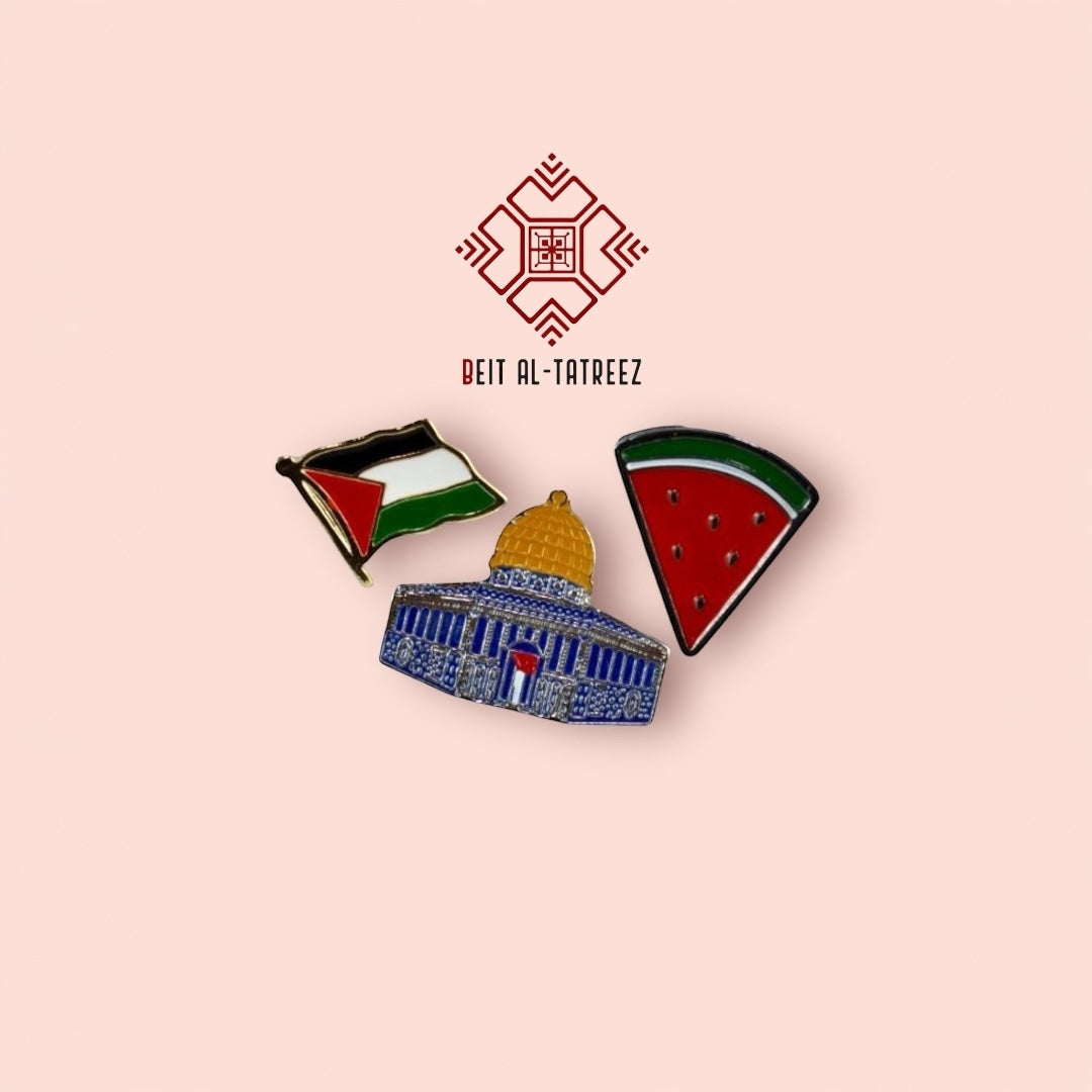 Palestinian Shirt Pins