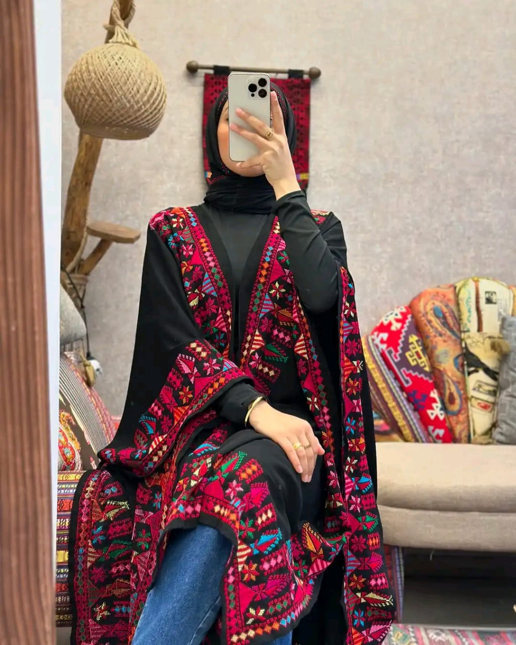 Classic Tatreez Kaftan