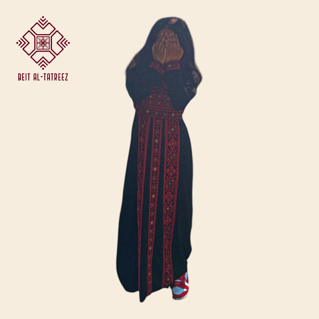 Traditional Tatreez Kids Dress