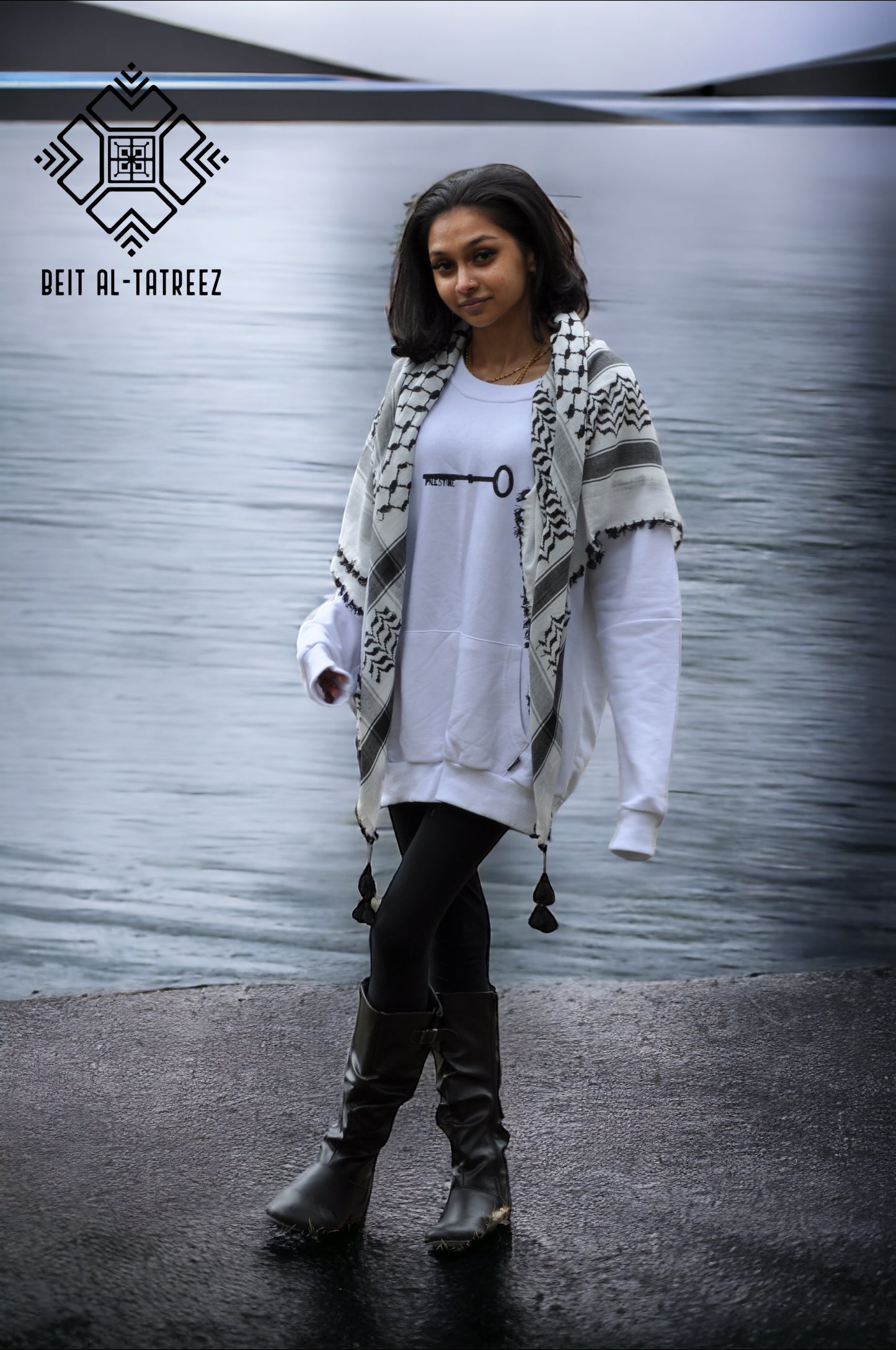 Limited Edition-Black Classic Keffiyeh