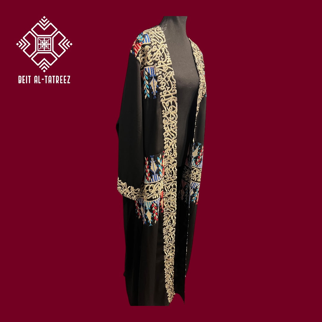 Tatreez & Calligraphy Kaftan