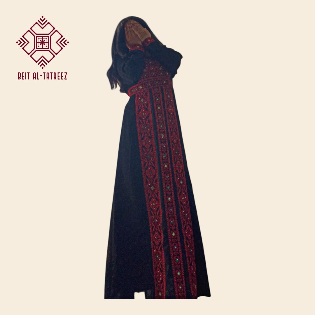 Traditional Tatreez Kids Dress