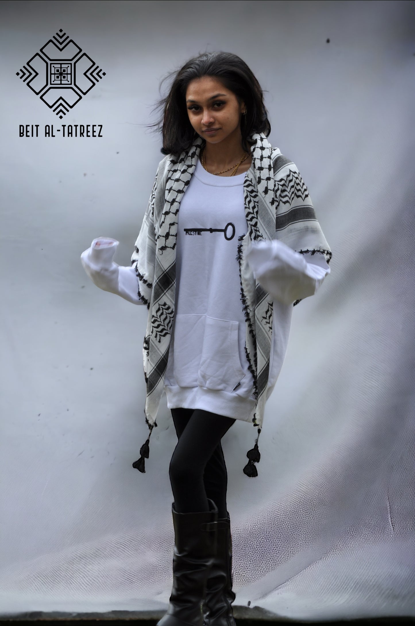 Limited Edition-Black Classic Keffiyeh