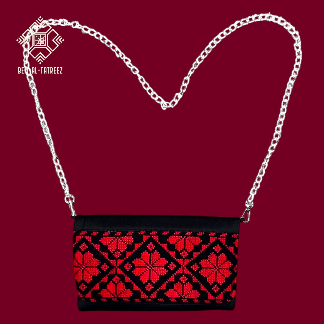 Scarlet Purse - Handmade Cross-stitch