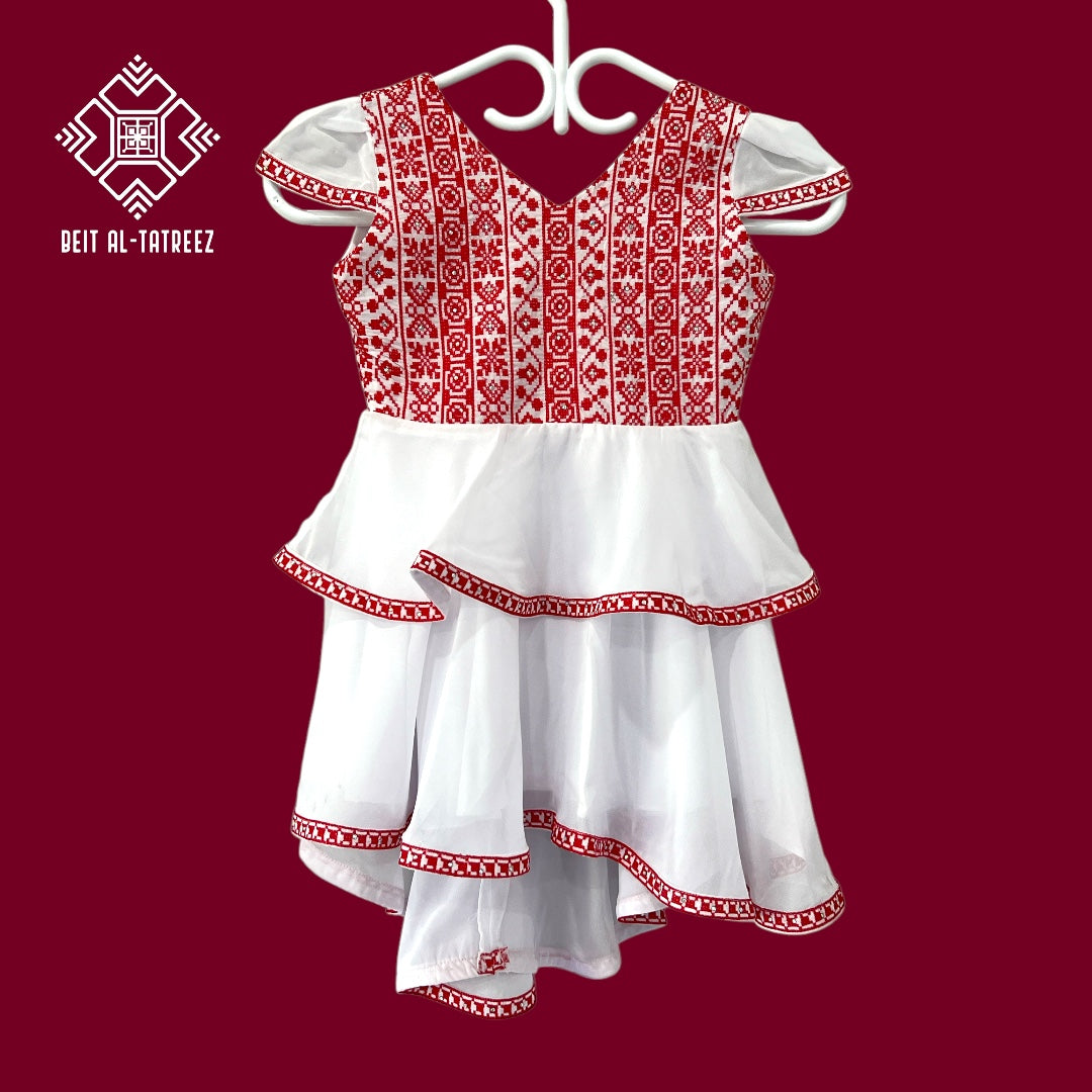 Tatreez Butterfly Kids Dress