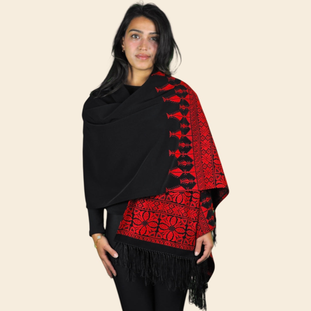 Rouh Al-Tatreez Shawl