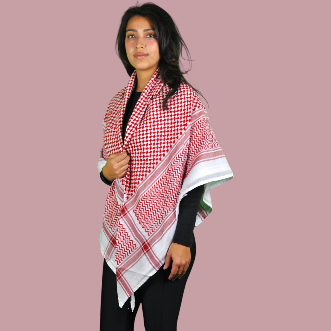 Classic Red Keffiyeh