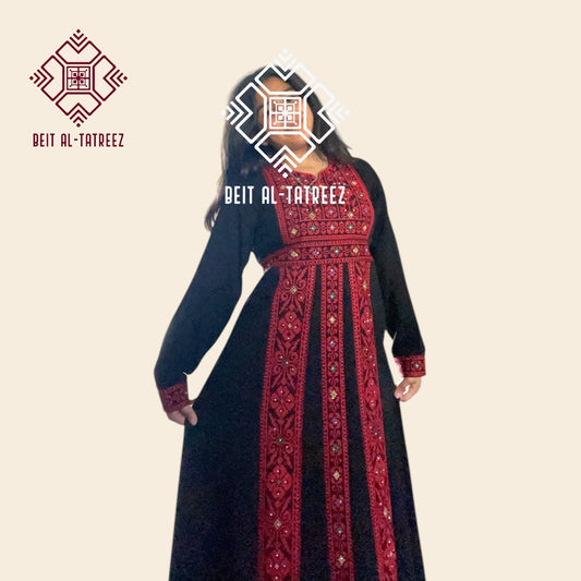 Traditional Tatreez Kids Dress