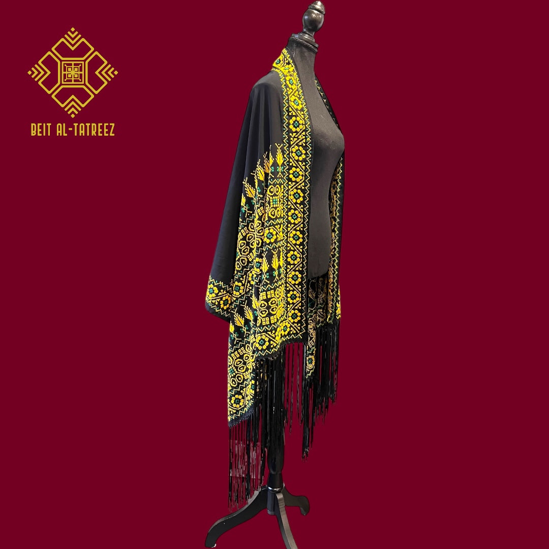 Tales of Tatreez Shawl "One-of-One"