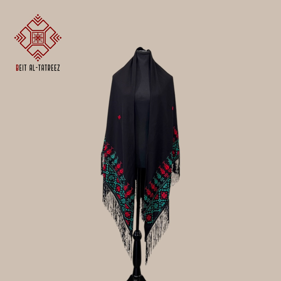 Fire & Fern Shawl