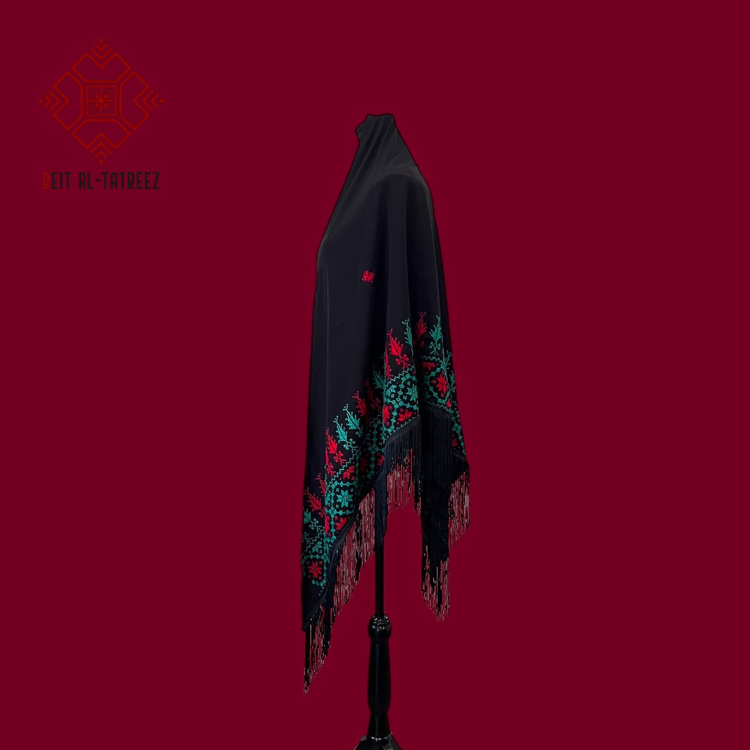 Fire & Fern Shawl