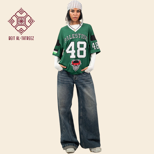 Green 48 Palestine Jersey