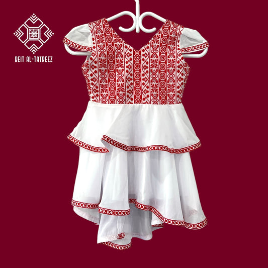 Tatreez Butterfly Kids Dress